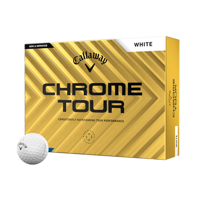 Chrome Tour Personalized Overrun Golf Balls
