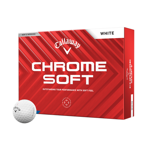 Chrome Soft Personalized Overrun Golf Balls - View 1
