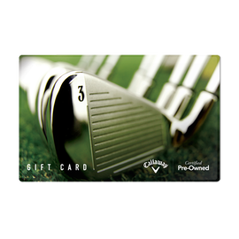 Callaway Golf Pre-Owned Gift Card and E-Gift Card