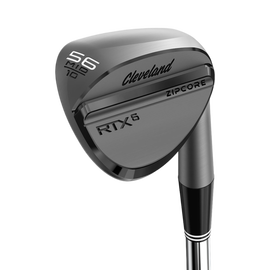 Cleveland RTX-6 ZipCore Black Satin Wedges