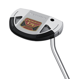 TaylorMade Spider GT Rollback Silver Single Bend Putters